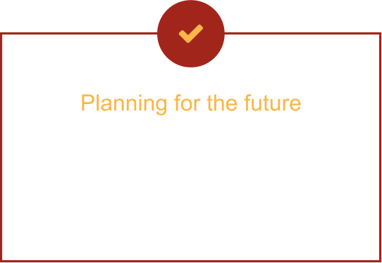 Planning for the future There should always be a vision for the fututre, a vision to expand. My business is no different and I always welcome the input.  If you wish to contact me in order to share any ideas you may have then please do so as I am always ready to hear what you have to say.